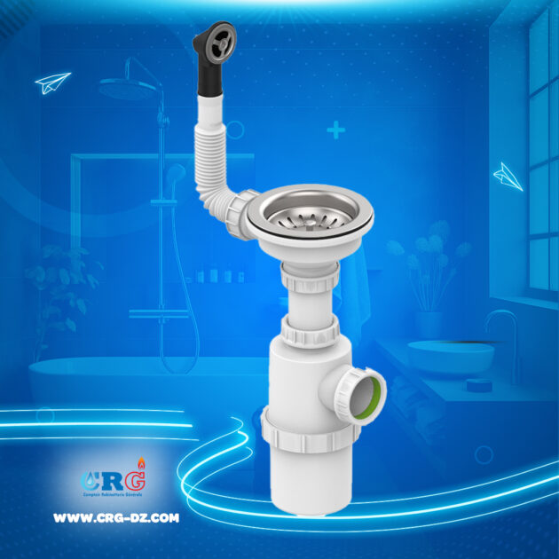 Siphon evier basket a. t/p