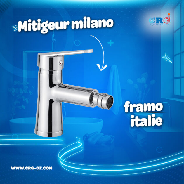 Mitigeur bidet milano