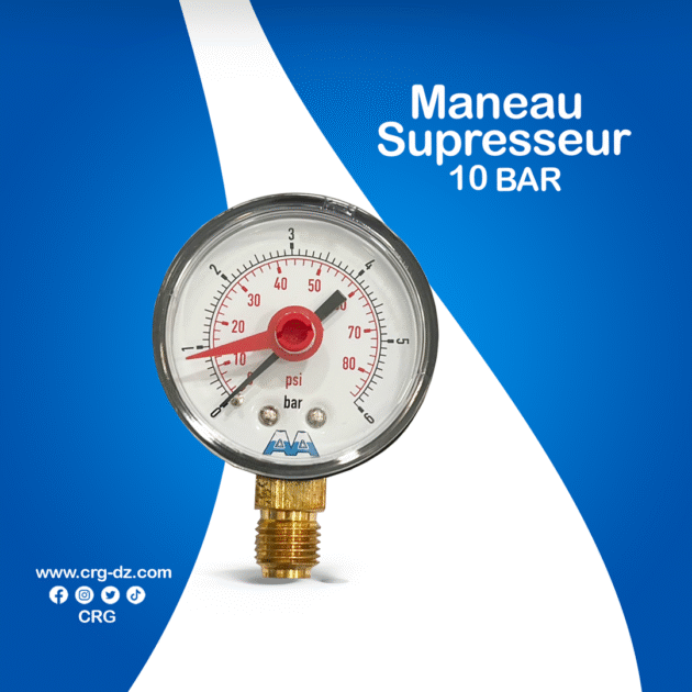 maneau supresseur 10 bar