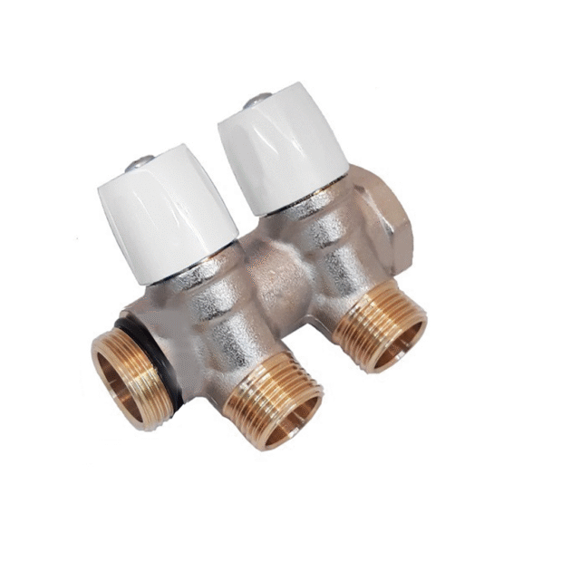 Distributeur 02 voies Ø 16x1" a visser